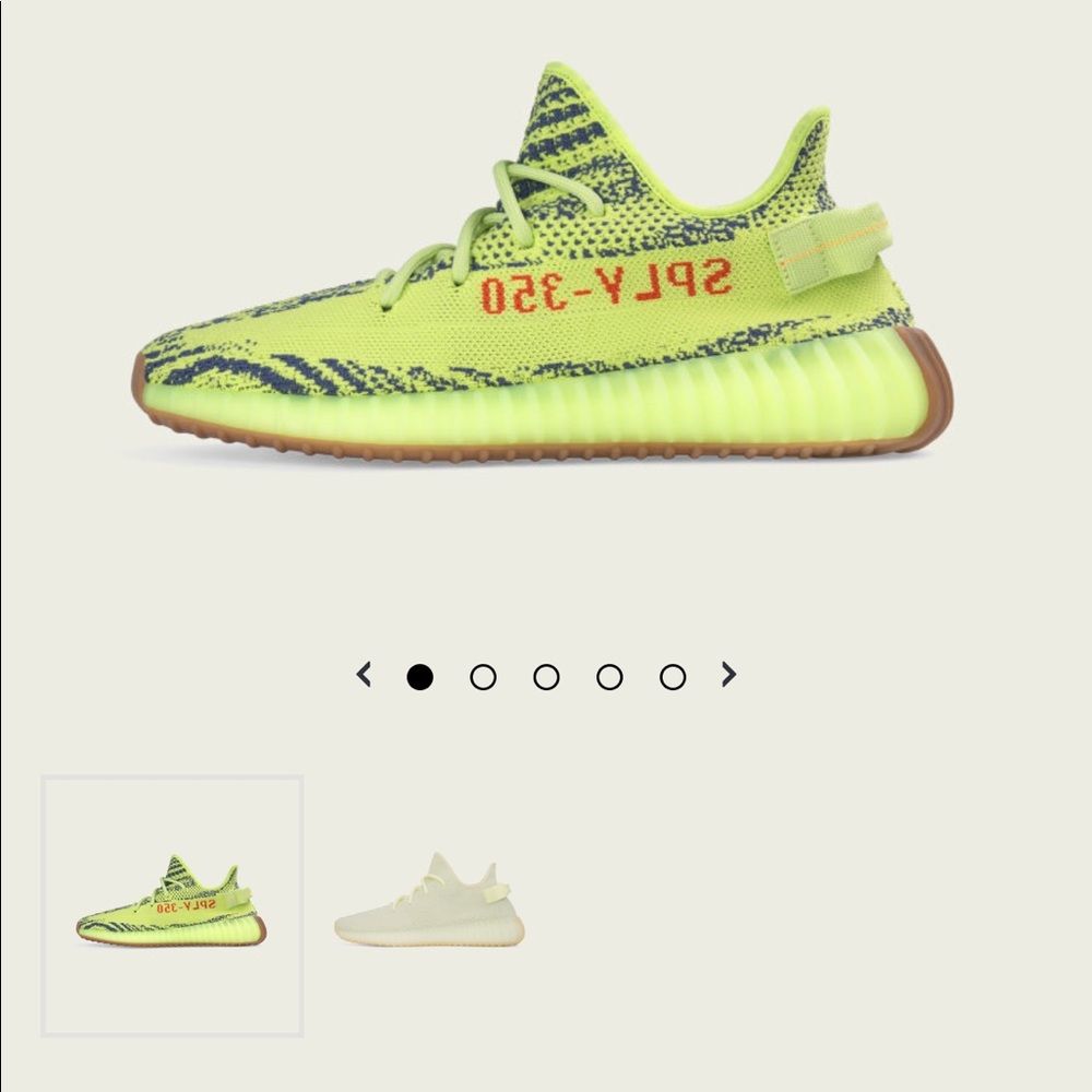 Yeezy 350 semi frozen size 8